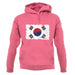 South Korea Grunge Style Flag unisex hoodie