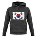 South Korea Grunge Style Flag unisex hoodie