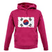 South Korea Grunge Style Flag unisex hoodie