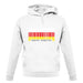 South Ossetia  Barcode Style Flag unisex hoodie