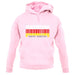South Ossetia  Barcode Style Flag unisex hoodie