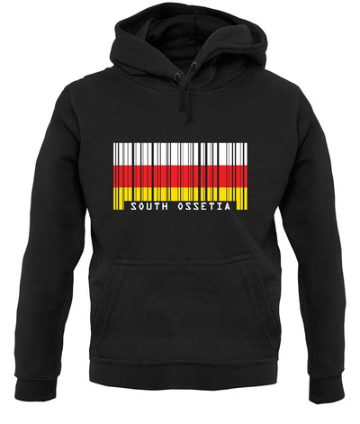 South Ossetia  Barcode Style Flag unisex hoodie