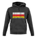 South Ossetia  Barcode Style Flag unisex hoodie