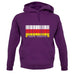 South Ossetia  Barcode Style Flag unisex hoodie