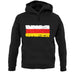 South Ossetia Grunge Style Flag unisex hoodie