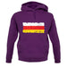 South Ossetia Grunge Style Flag unisex hoodie