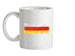 South Ossetia Grunge Style Flag Ceramic Mug