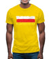 South Ossetia Grunge Style Flag Mens T-Shirt