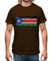 South Sudan Grunge Style Flag Mens T-Shirt