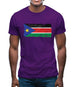 South Sudan Grunge Style Flag Mens T-Shirt