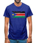 South Sudan Grunge Style Flag Mens T-Shirt