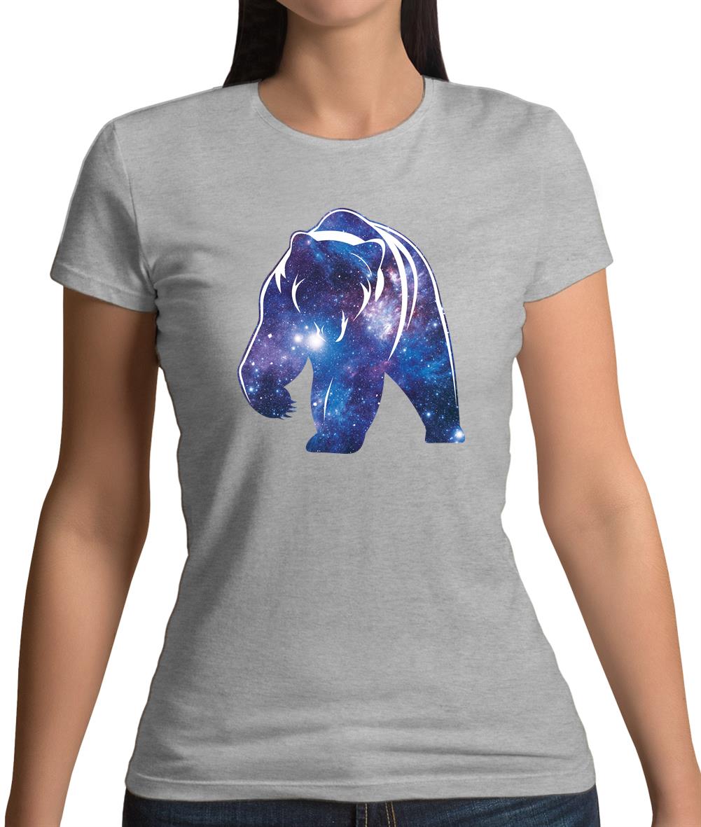 Space Animals - Bear Womens T-Shirt