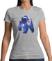 Space Animals - Bear Womens T-Shirt