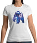 Space Animals - Bear Womens T-Shirt