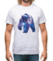 Space Animals - Bear Mens T-Shirt