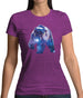 Space Animals - Bear Womens T-Shirt