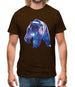 Space Animals - Bear Mens T-Shirt