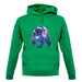 Space Animals - Bear unisex hoodie