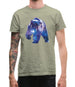 Space Animals - Bear Mens T-Shirt