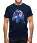 Space Animals - Bear Mens T-Shirt