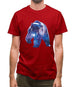 Space Animals - Bear Mens T-Shirt