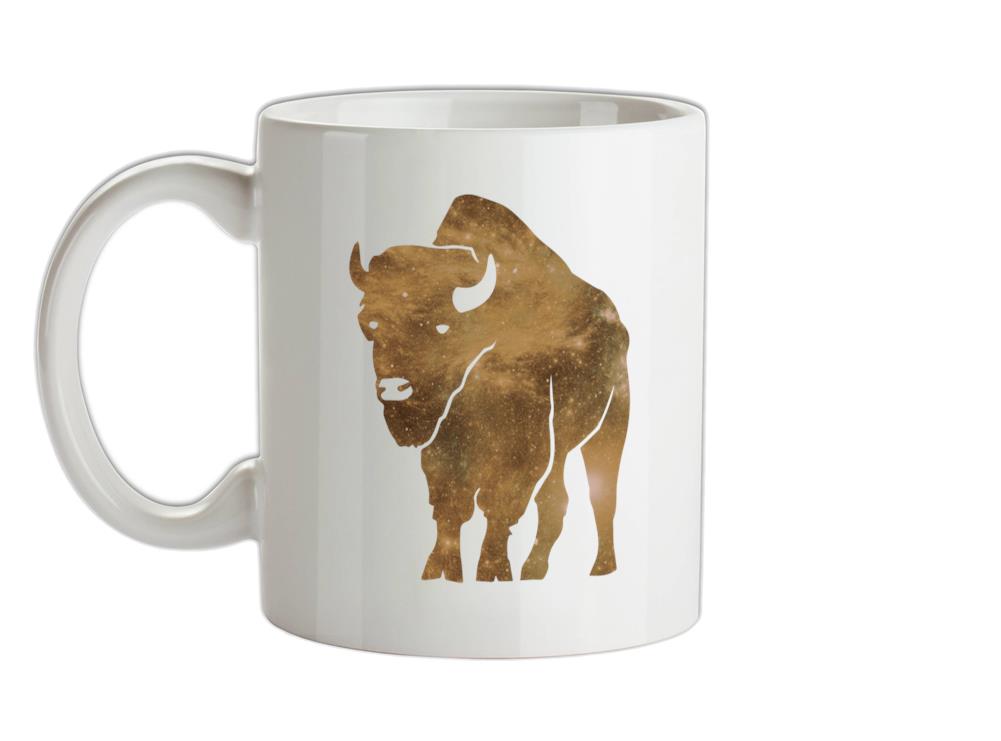 Space Bison Ceramic Mug