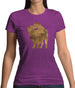 Space Animals - Bison Womens T-Shirt