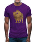 Space Animals - Bison Mens T-Shirt