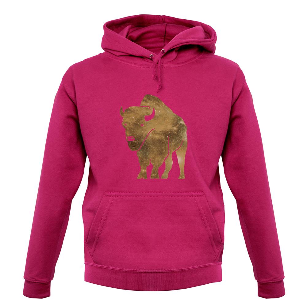 Space Animals - Bison unisex hoodie