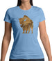 Space Animals - Bison Womens T-Shirt