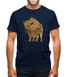 Space Animals - Bison Mens T-Shirt