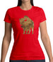 Space Animals - Bison Womens T-Shirt