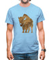 Space Animals - Bison Mens T-Shirt