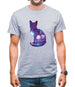 Space Animals - Cat Mens T-Shirt