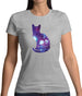 Space Animals - Cat Womens T-Shirt