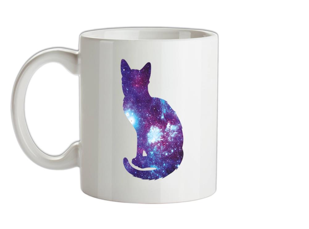 Space Cat Ceramic Mug