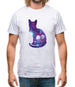 Space Animals - Cat Mens T-Shirt