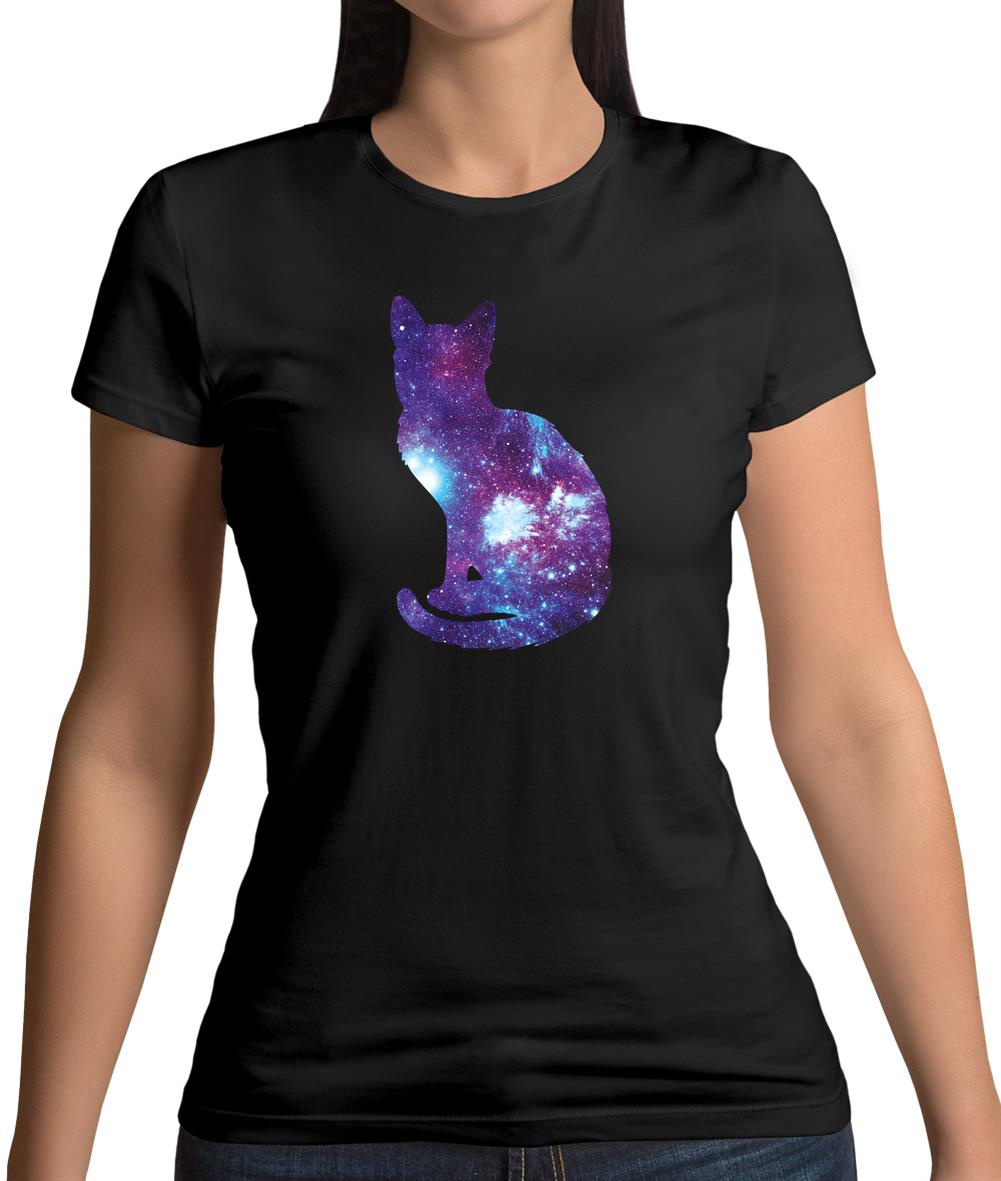 Space Animals - Cat Womens T-Shirt