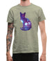 Space Animals - Cat Mens T-Shirt