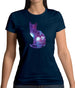 Space Animals - Cat Womens T-Shirt