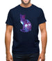 Space Animals - Cat Mens T-Shirt