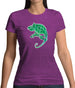 Space Animals - Charmeleon Womens T-Shirt