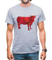 Space Animals - Cow Mens T-Shirt