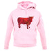 Space Animals - Cow unisex hoodie