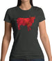 Space Animals - Cow Womens T-Shirt