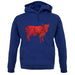 Space Animals - Cow unisex hoodie