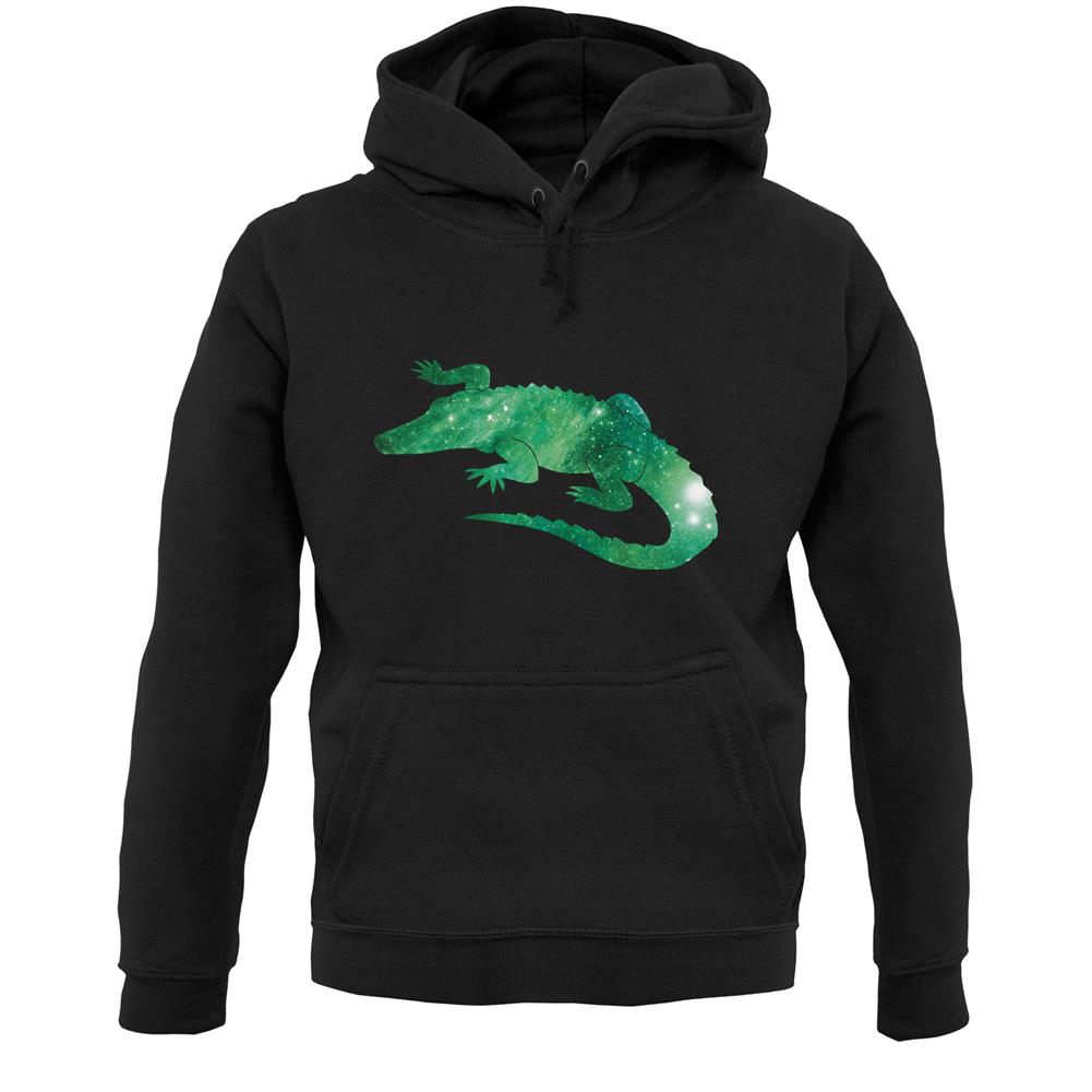 Space Animals - Crocodile Unisex Hoodie