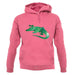 Space Animals - Crocodile unisex hoodie