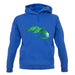 Space Animals - Crocodile unisex hoodie