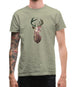 Space Animals - Deer Mens T-Shirt